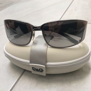 Dolce & Gabbana sunglasses, gunmetal grey & black
